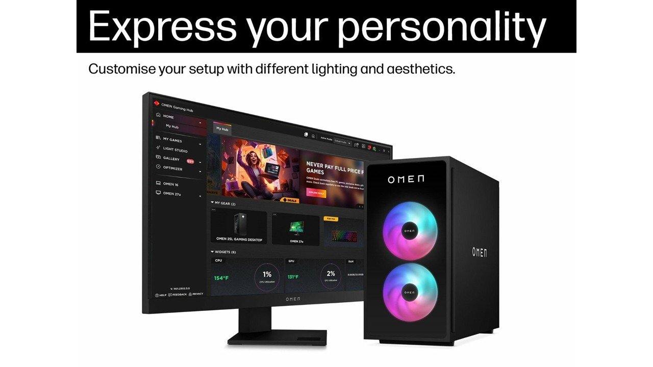 HP OMEN 35L Gaming Desktop GT16-0016in PC